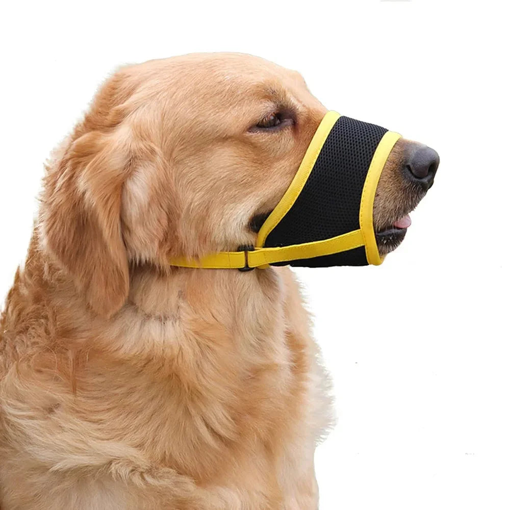 Dog Muzzle – Anti-Biting & Barking Adjustable Mesh