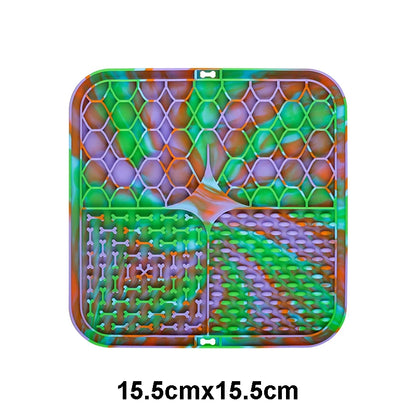 Pet Lick Silicone Mat – Slow Feeder for Dogs