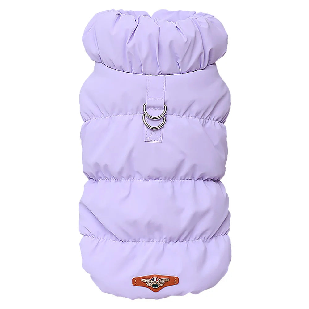 Soft Warm Winter Dog Jacket – Padded Coat for Small & Medium Dogs and Cats