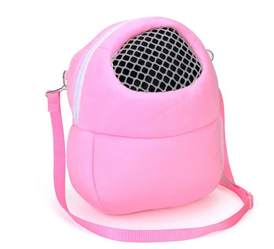 soft warm pet carrier bag with mesh ventilation