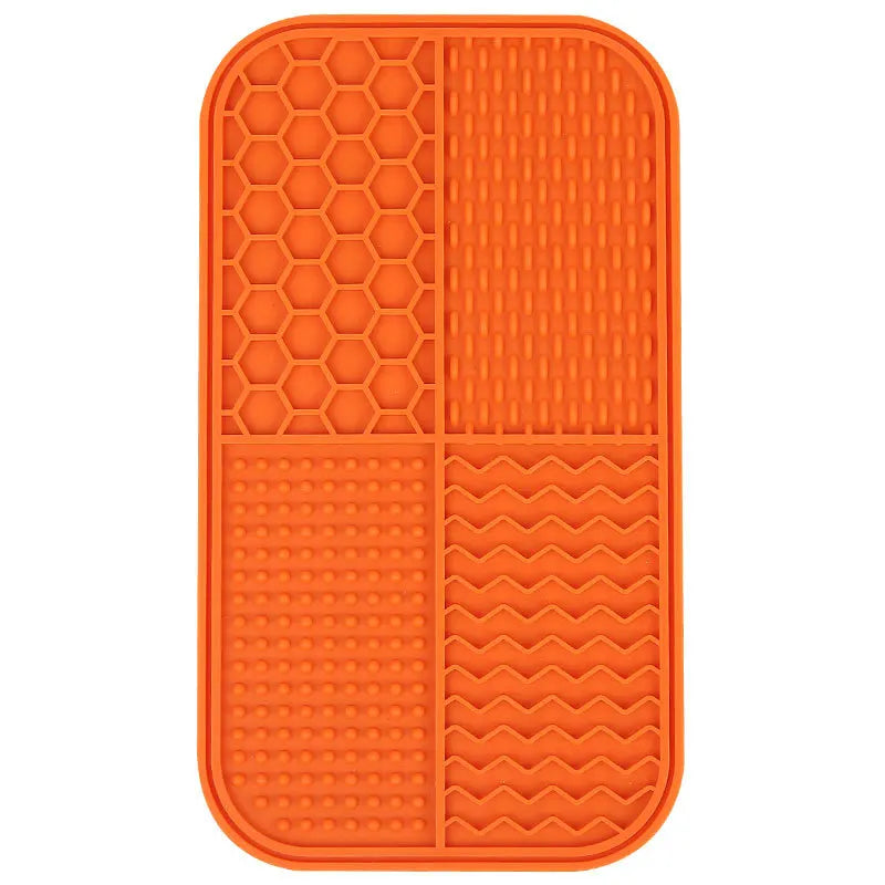 Pet Lick Mat Silicone – Slow Feeder Pad for Dogs & Cats