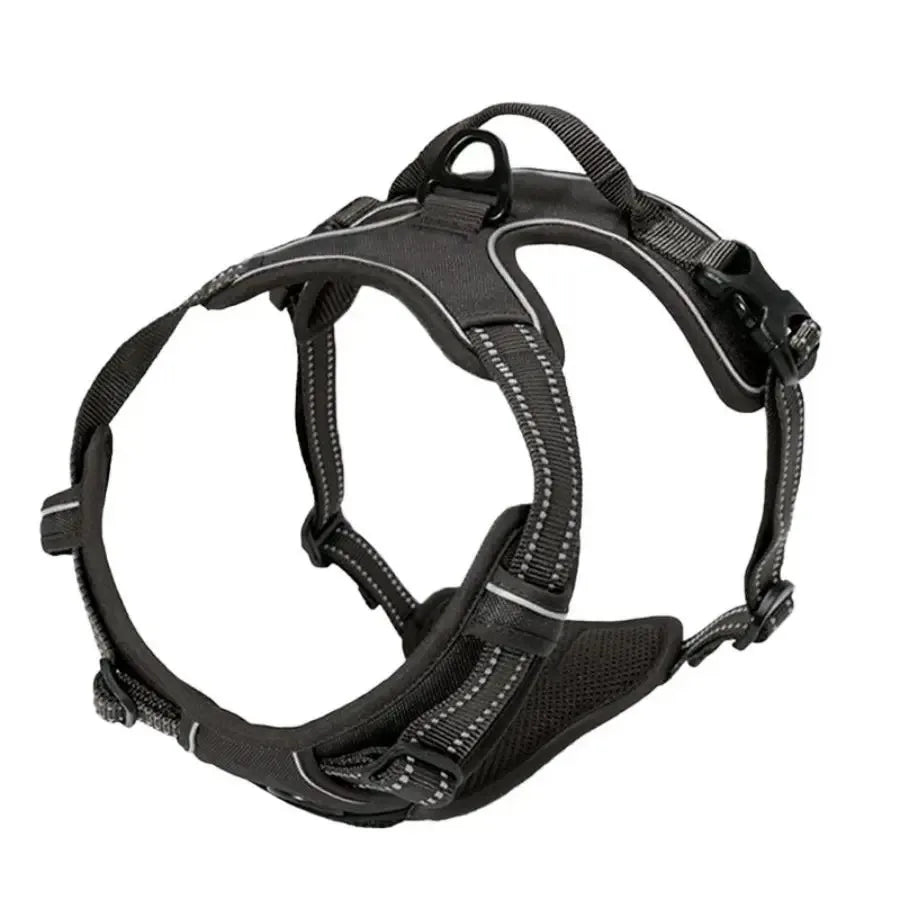 Strong Adjustable Dog Harness – No-Pull Vest for Small, Medium & Large Dogs